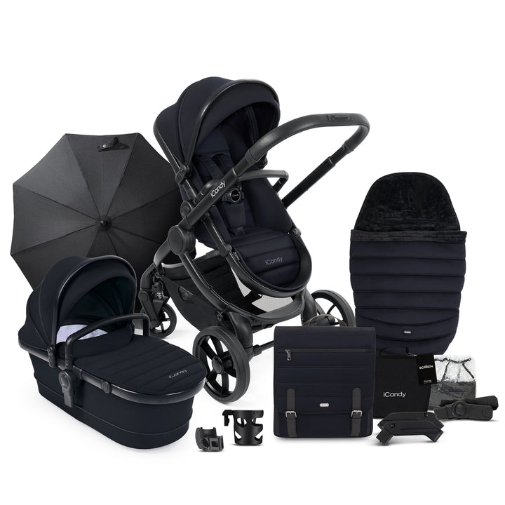iCandy Peach 7 Pushchair and Carrycot Complete Bundle