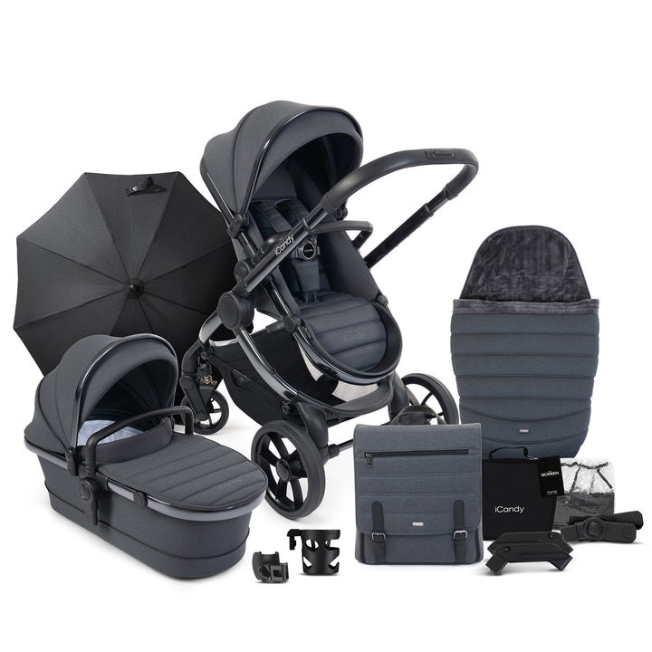 iCandy Peach 7 Pushchair and Carrycot Complete Bundle