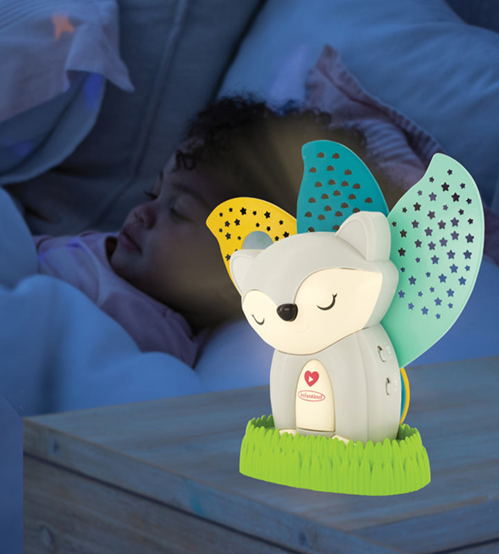 Infantino 2-In-1 Fox Night Light And Projector