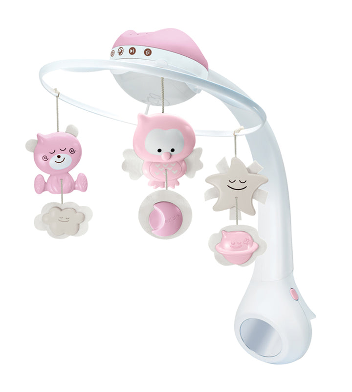 Infantino 3 in 1 Projector Musical Mobile - Pink