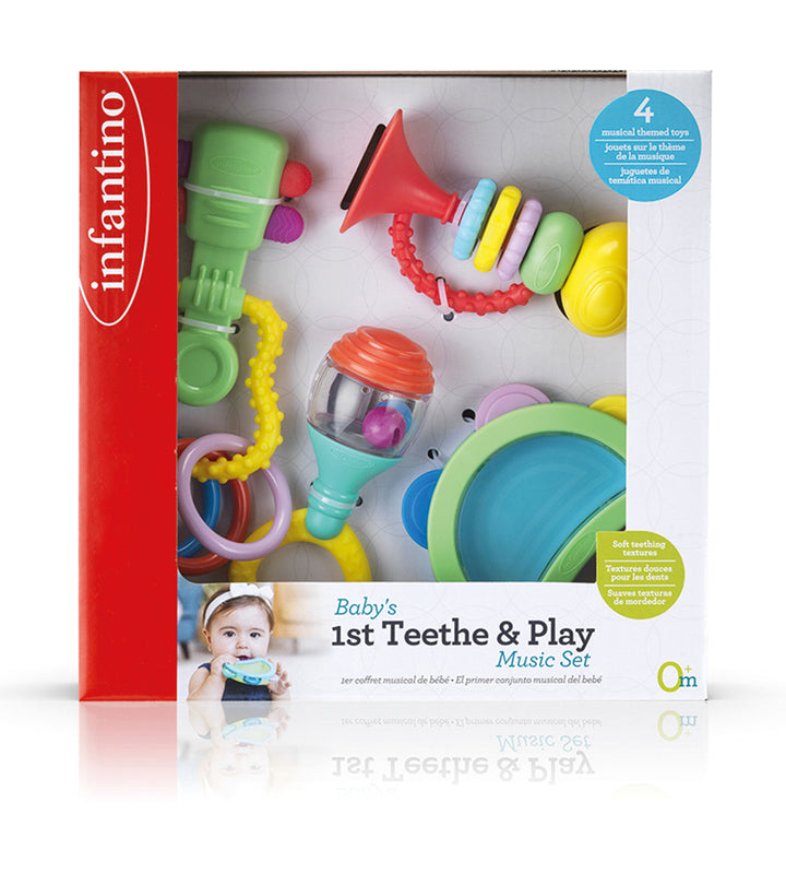 Infantino Baby's 1st Teethe & Play Music Set