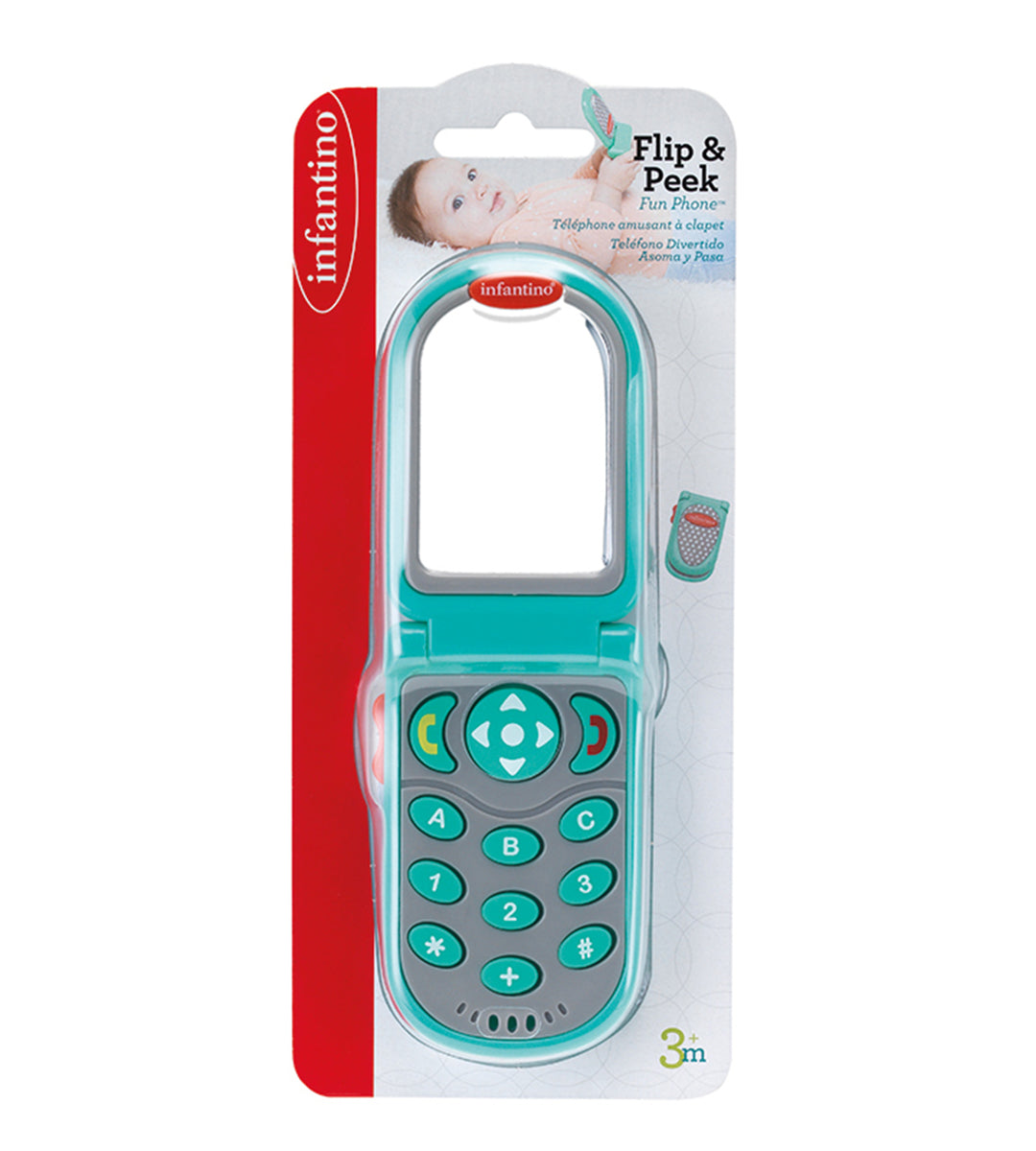 Infantino Flip & Peek Fun Phone