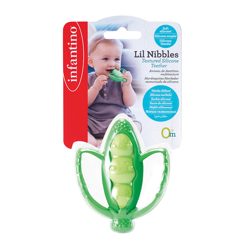 Infantino Lil Nibblers Peas in a Pod Teether