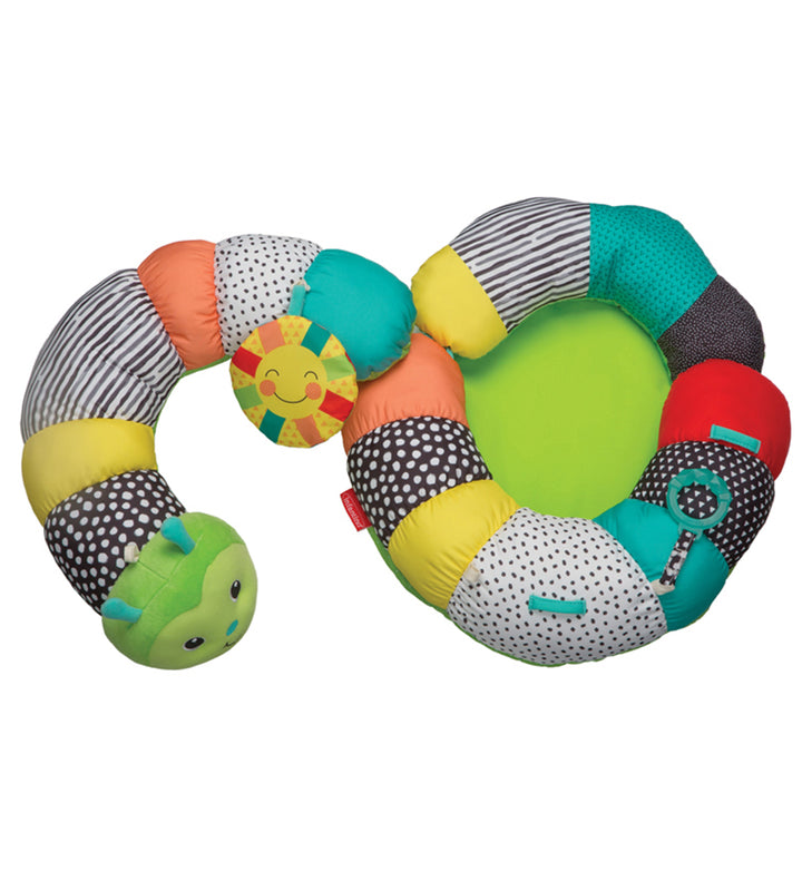 Infantino Prop-A-Pillar Tummy Time & Seated Support - Caterpillar