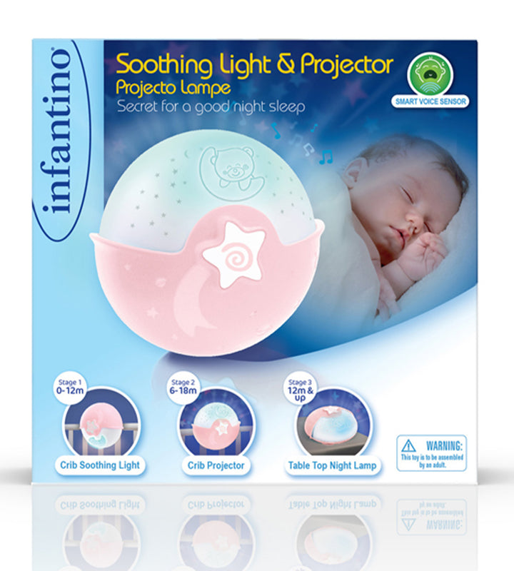 Infantino Soothing Light and Projector - Pink