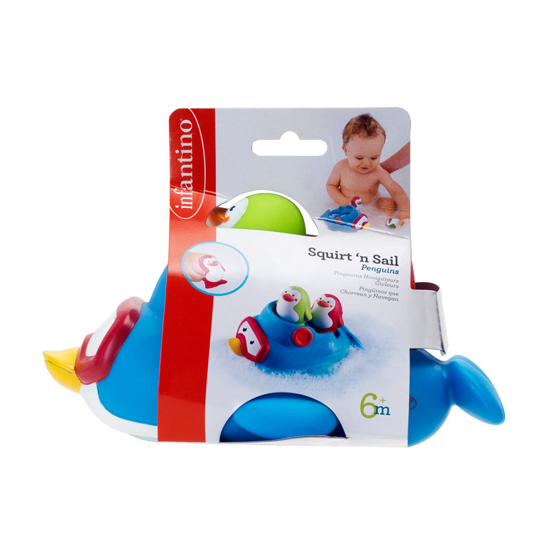 Infantino Squirt & Sail Penguins