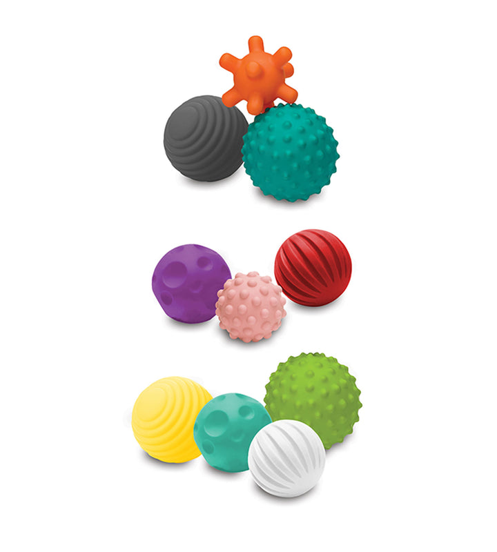 Infantino Textured Multi Ball Set 10Pk