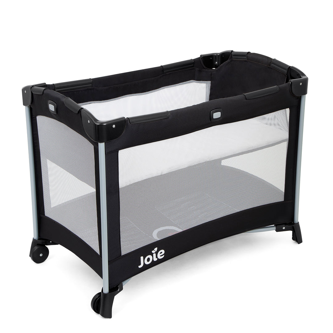 Joie Kubbie Compact Travel Cot - Coal