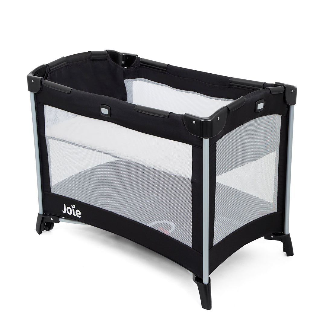 Joie Kubbie Compact Travel Cot - Coal