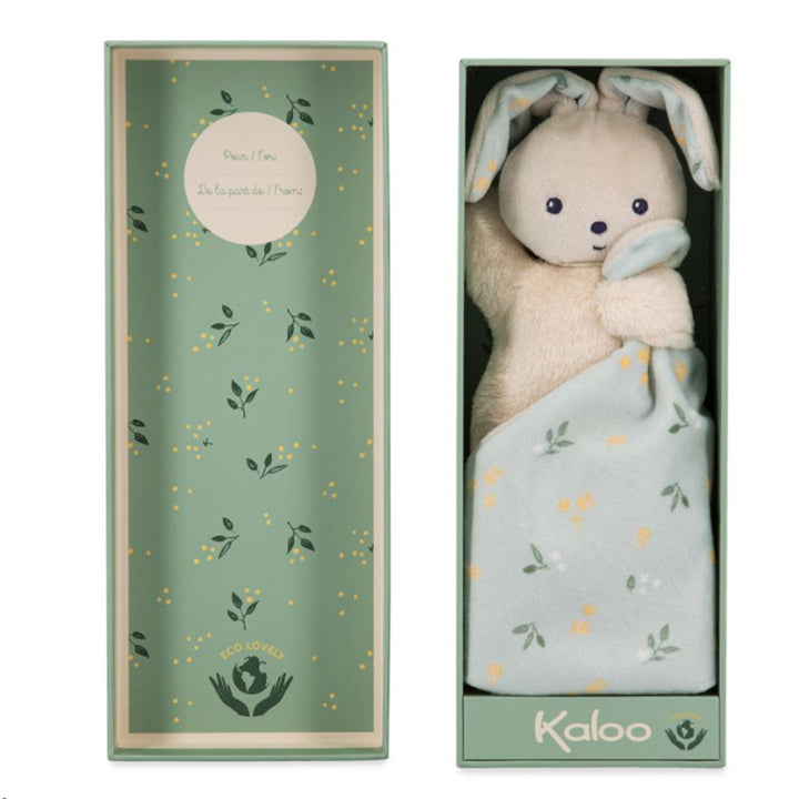 Kaloo Carre Douceur Doudou Rabbit