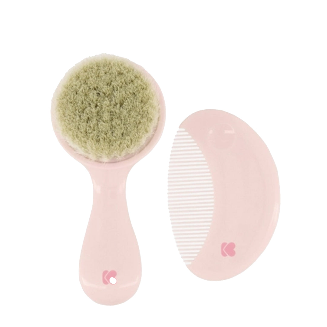 Kikka Boo Comb and Brush with Natural Bristles