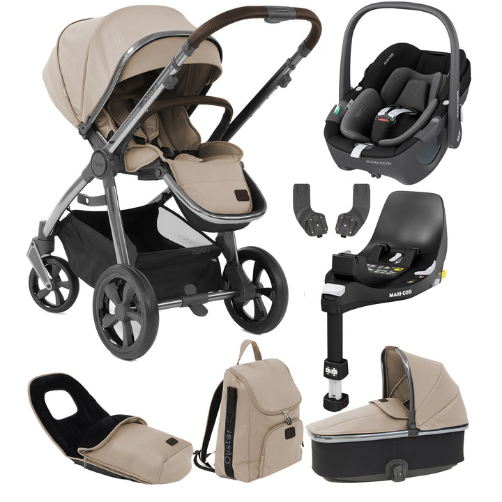 Babystyle Oyster 3 with Maxi Cosi Pebble 360 Pro - Luxury Bundle