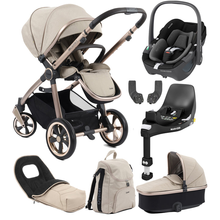 Babystyle Oyster 3 with Maxi Cosi Pebble 360 Pro - Luxury Bundle