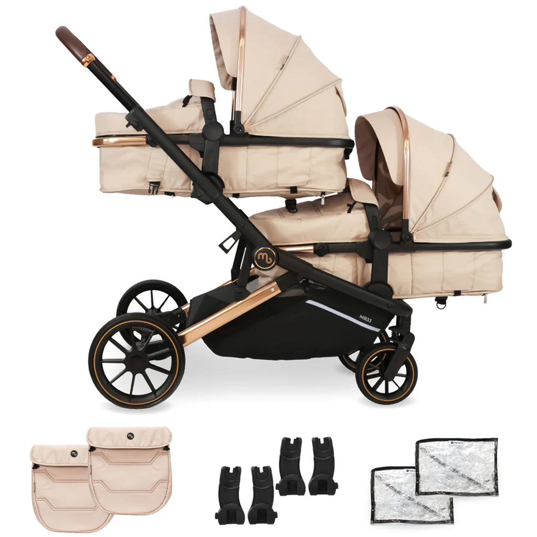 My Babiie Tandem Stroller - MB33