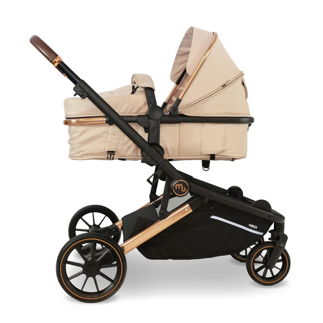 My Babiie Tandem Stroller with Car Seat & Base - MB33