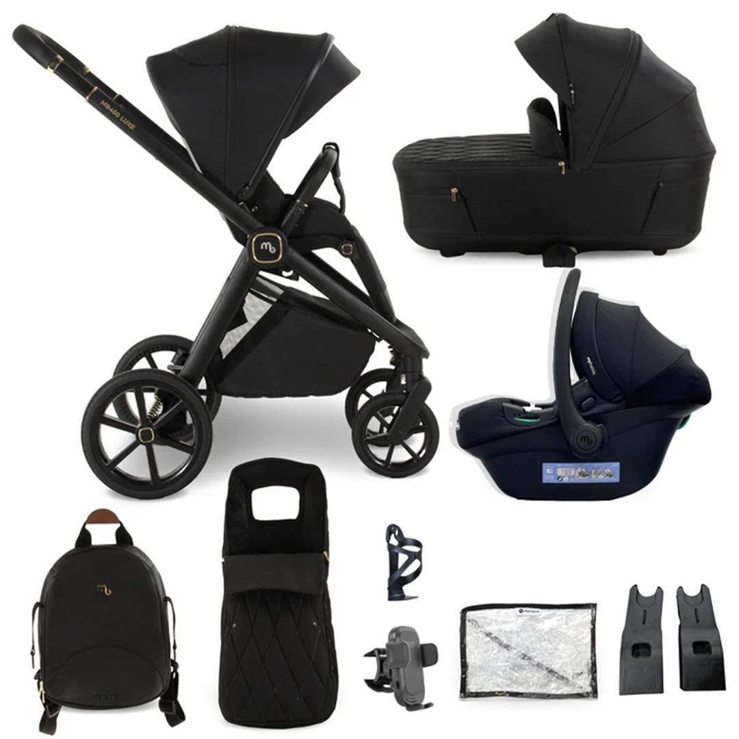 My Babiie 3 in 1 Pushchair, Carrycot & Car Seat - MB450 Luxe
