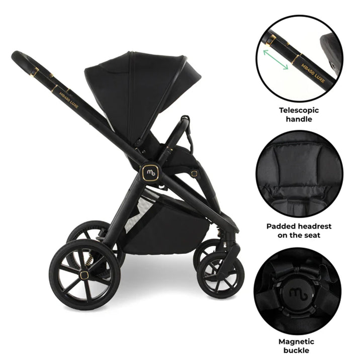My Babiie 2 in 1 Pushchair & Carrycot - MB450 Luxe