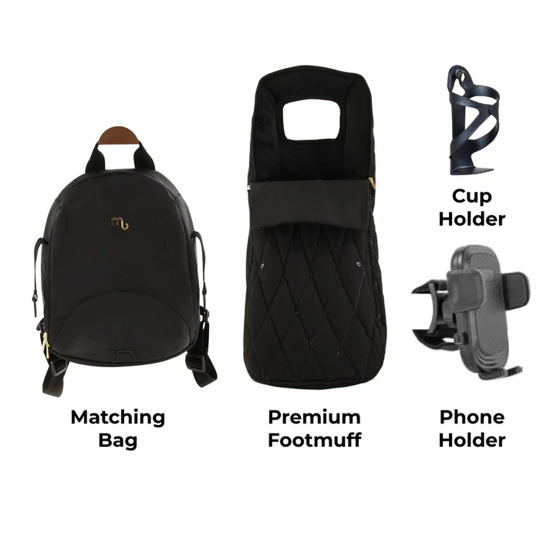 My Babiie 2 in 1 Pushchair & Carrycot - MB450 Luxe