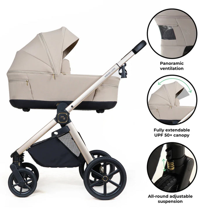 My Babiie 2 in 1 Pushchair & Carrycot - MB450 Luxe