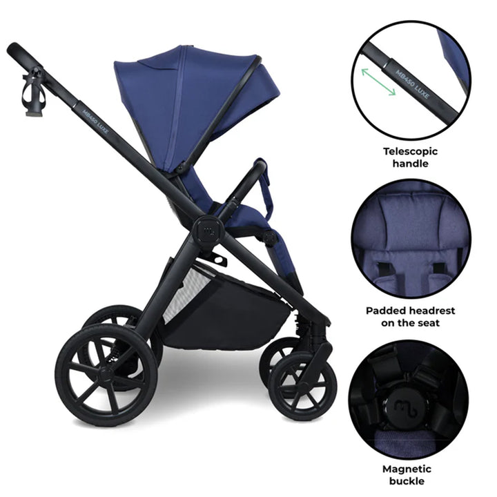My Babiie 2 in 1 Pushchair & Carrycot - MB450 Luxe