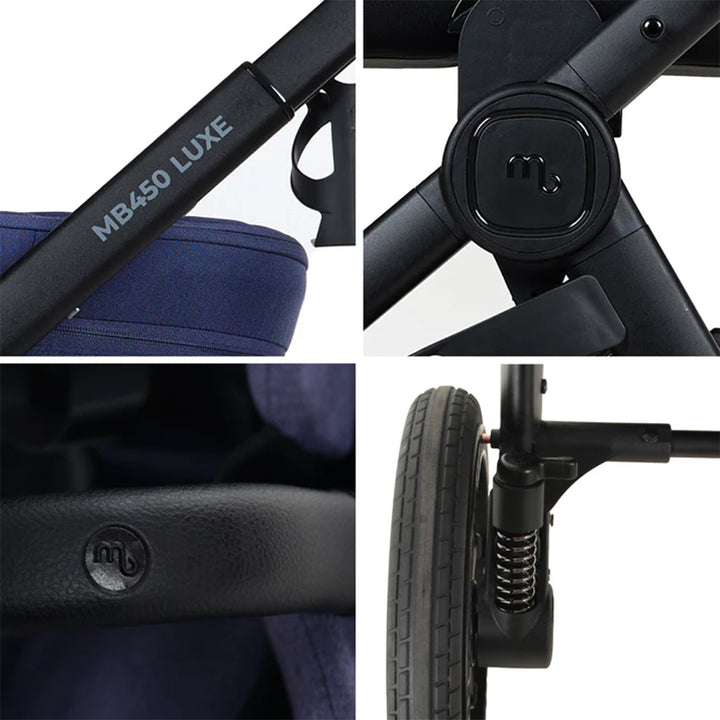 My Babiie 2 in 1 Pushchair & Carrycot - MB450 Luxe