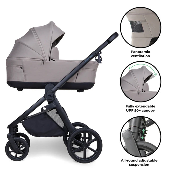 My Babiie 2 in 1 Pushchair & Carrycot - MB450 Luxe