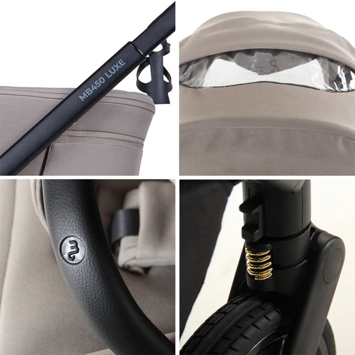 My Babiie 2 in 1 Pushchair & Carrycot - MB450 Luxe