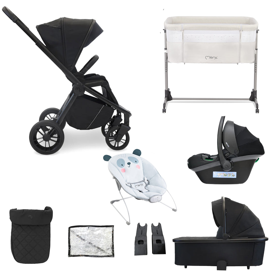 My Babiie 3 in 1 Travel System with Car Seat, Crib & Bouncer - MB450i