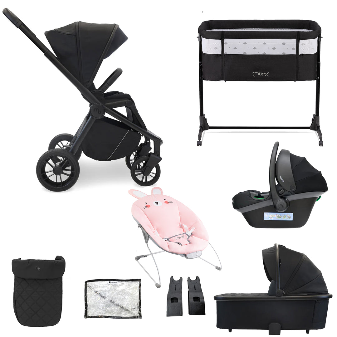 My Babiie 3 in 1 Travel System with Car Seat, Crib & Bouncer - MB450i