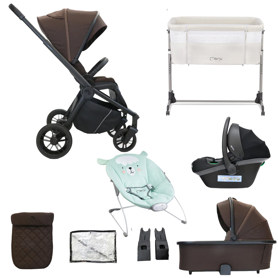 My Babiie 3 in 1 Travel System with Car Seat, Crib & Bouncer - MB450i