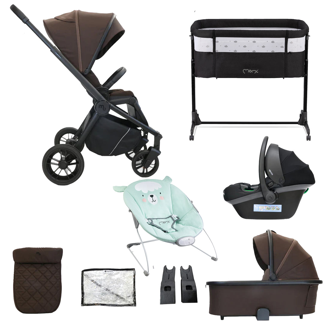 My Babiie 3 in 1 Travel System with Car Seat, Crib & Bouncer - MB450i