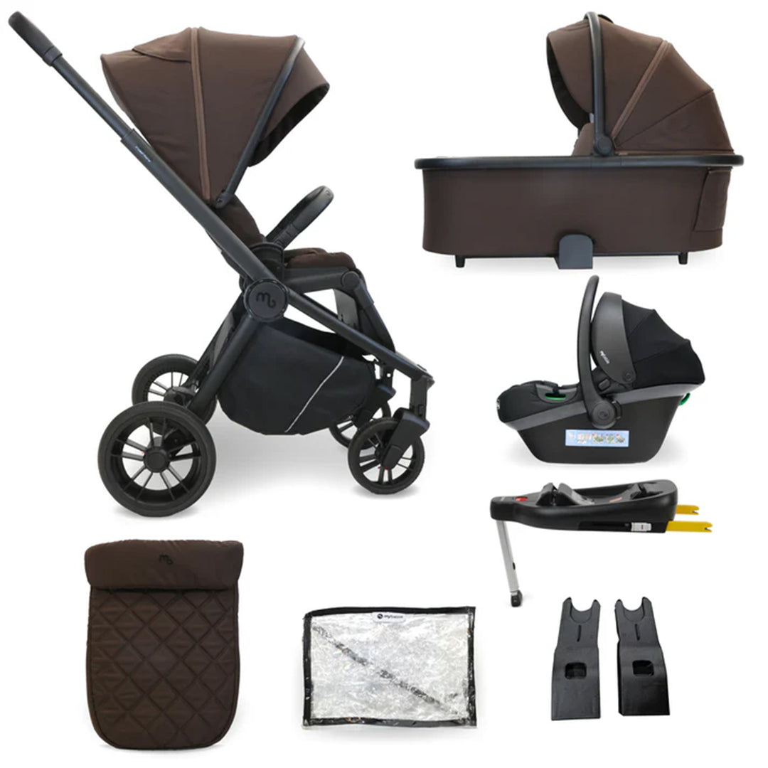 My Babiie 3 in 1 Travel System with Base - MB450i