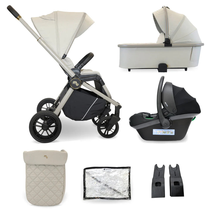 My Babiie 3 in 1 Pushchair, Carrycot & Car Seat - MB450i