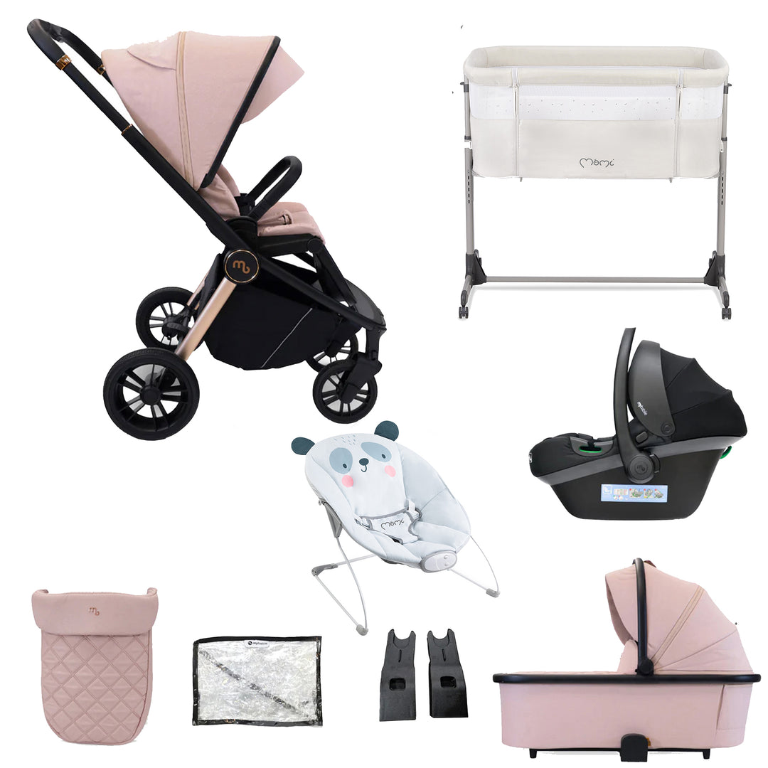 My Babiie 3 in 1 Travel System with Car Seat, Crib & Bouncer - MB450i