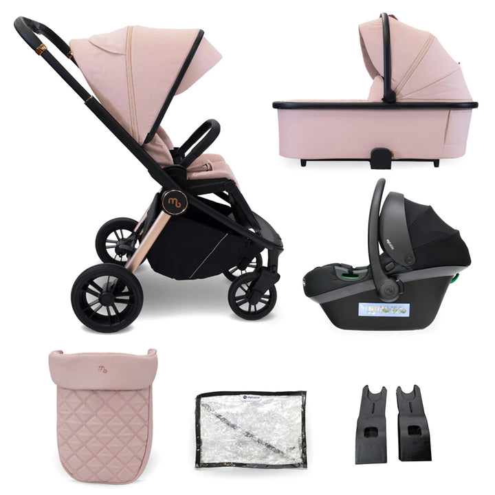 My Babiie 3 in 1 Pushchair, Carrycot & Car Seat - MB450i