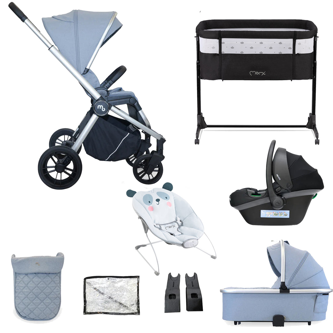 My Babiie 3 in 1 Travel System with Car Seat, Crib & Bouncer - MB450i