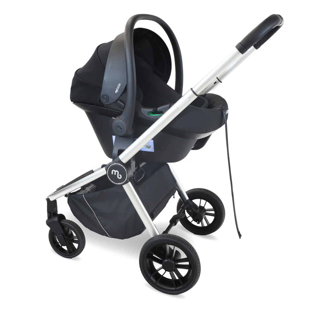 My Babiie 3 in 1 Pushchair, Carrycot, Car Seat & Base - MB450i