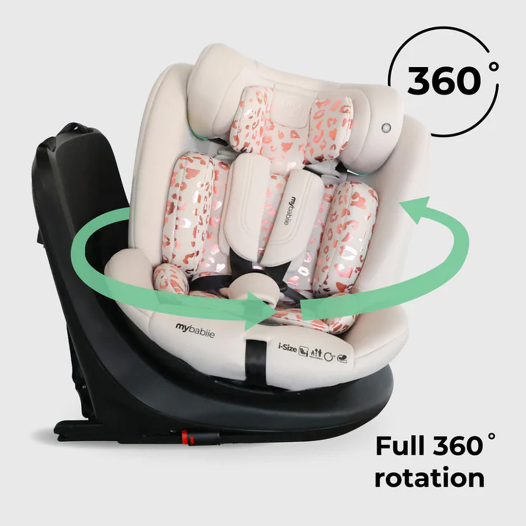 My Babiie MBCS300 i-Size (40-150cm) Easy Spin Car Seat