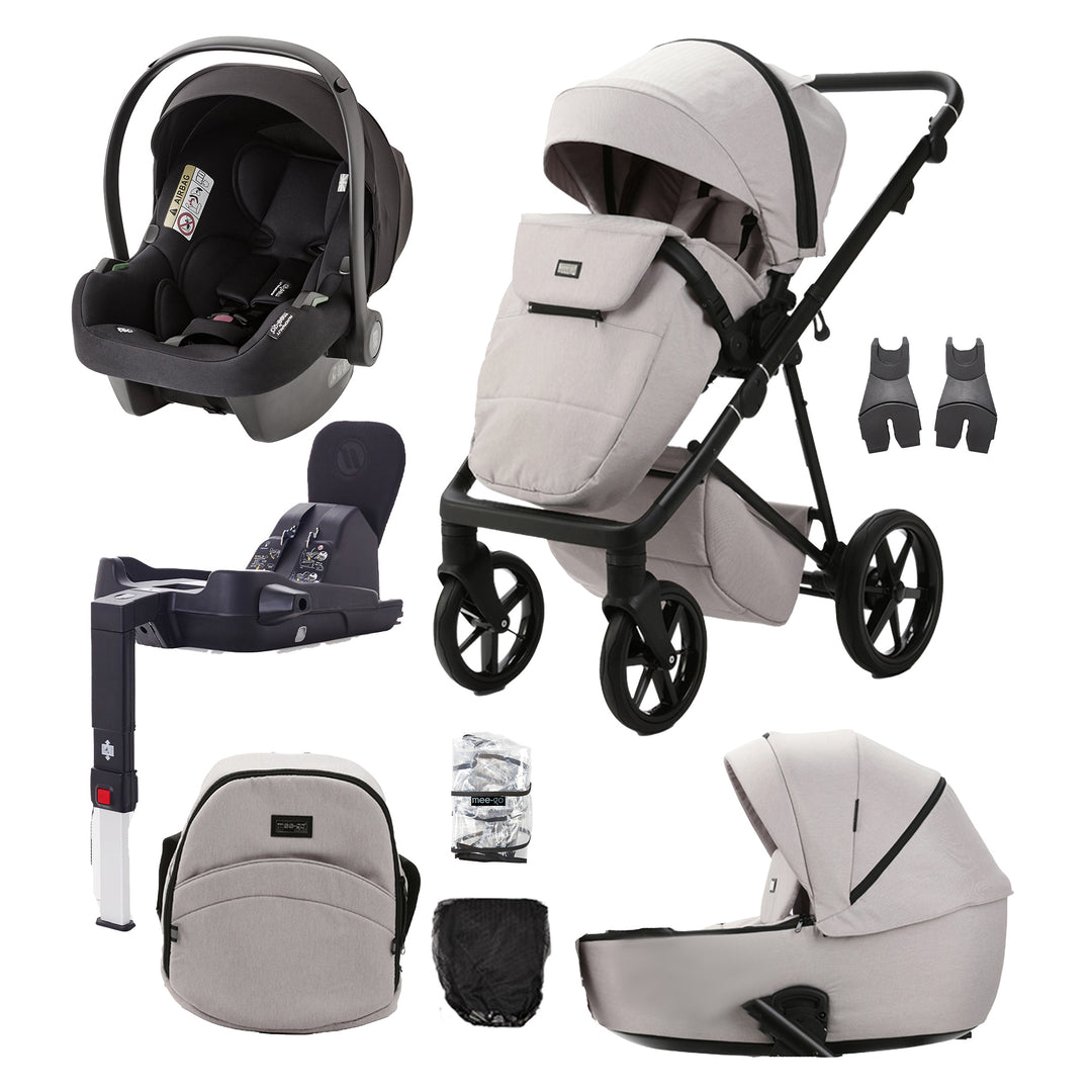 Mee-go Milano Evo 3 in 1 with Car Seat & Base Travel System