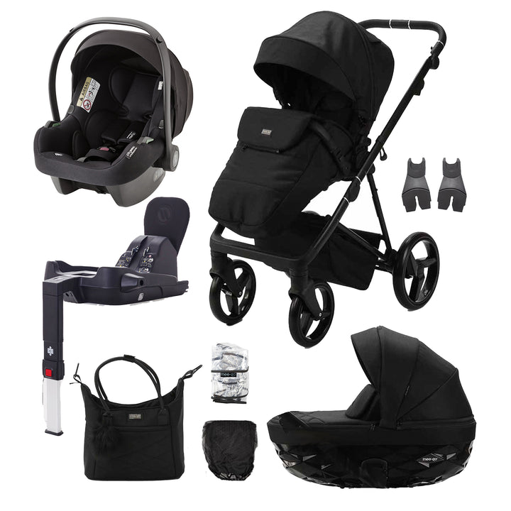 Mee-go Milano Evo Quantum Special Edition 3 in 1 with Car Seat & Base Travel System