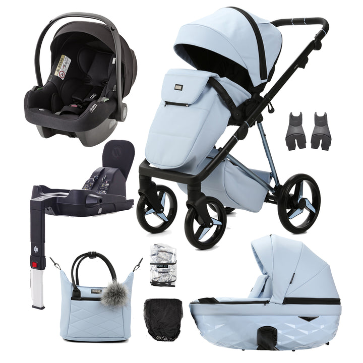 Mee-go Milano Evo Quantum Special Edition 3 in 1 with Car Seat & Base Travel System