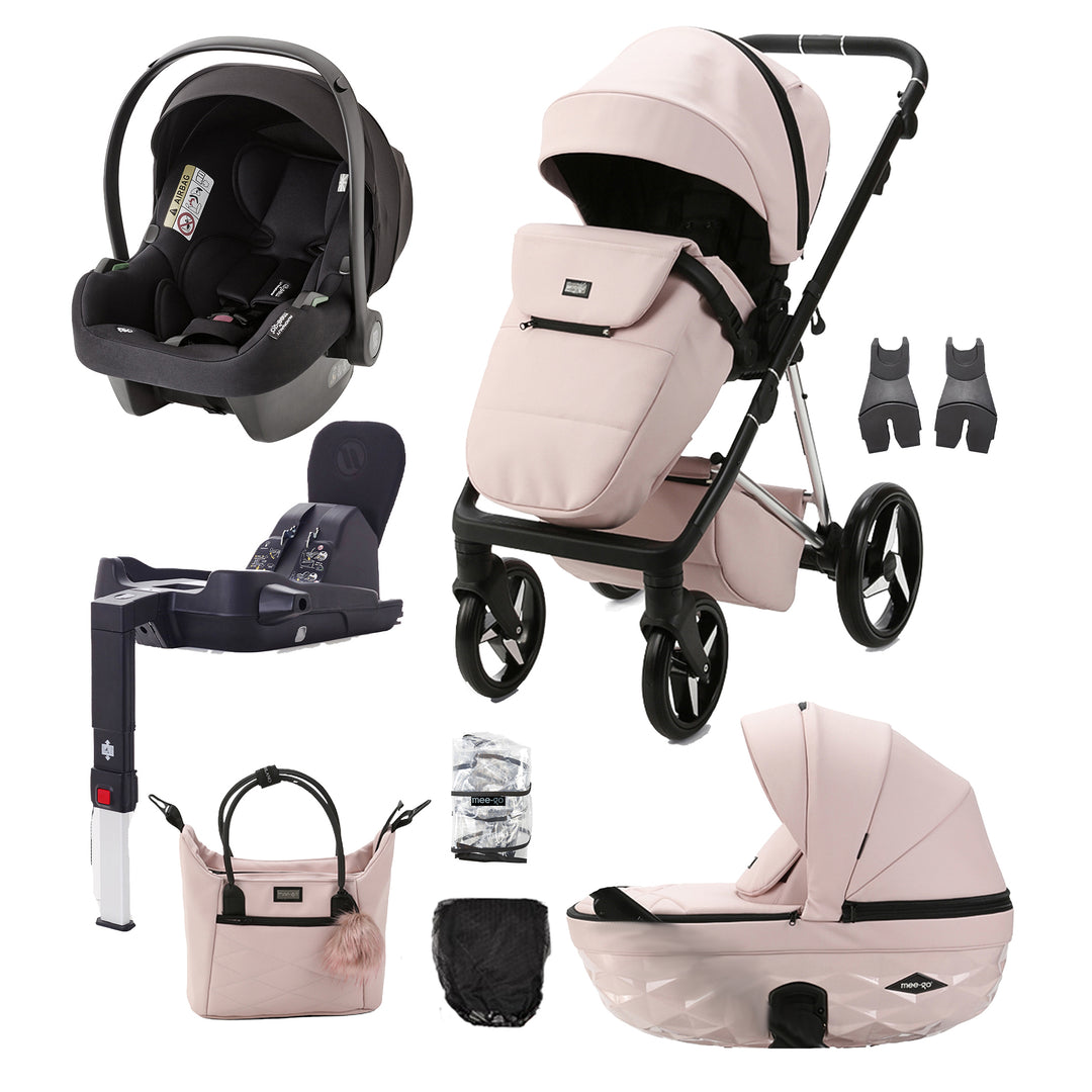 Mee-go Milano Evo Quantum Special Edition 3 in 1 with Car Seat & Base Travel System