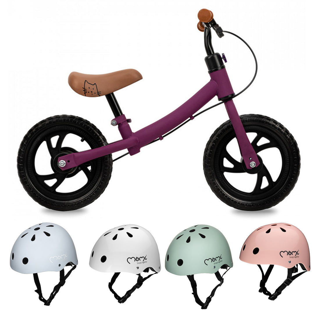 Momi Breki Balance Bike with Helmet