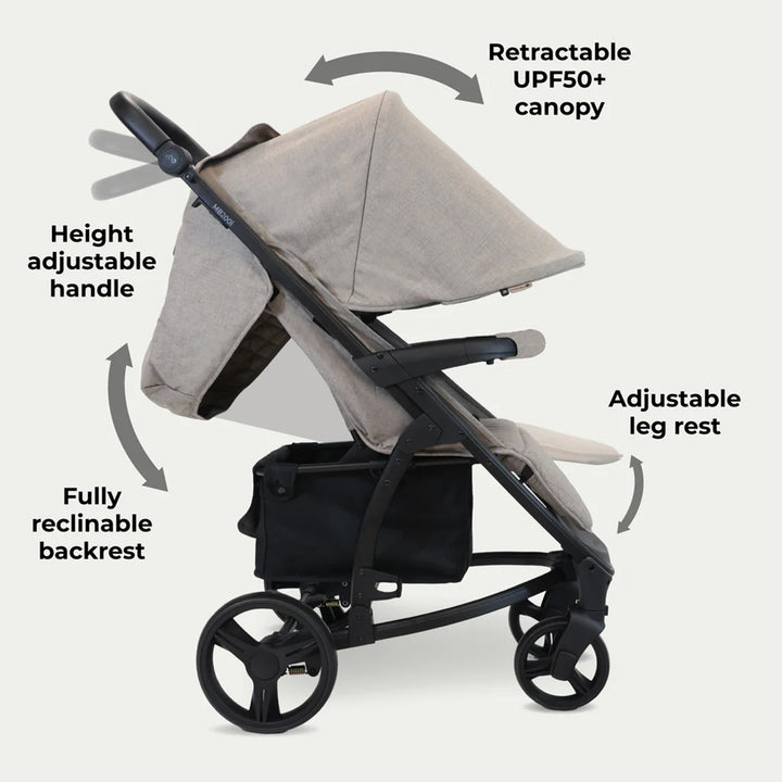 My Babiie Lightweight Travel System - MB200i