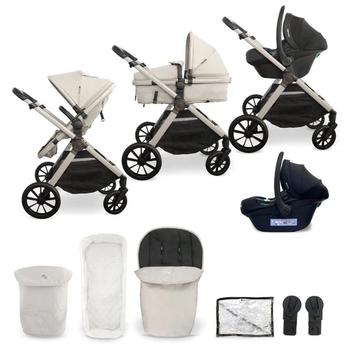 My Babiie 3 in 1 Pushchair & Carrycot Travel System - MB220i