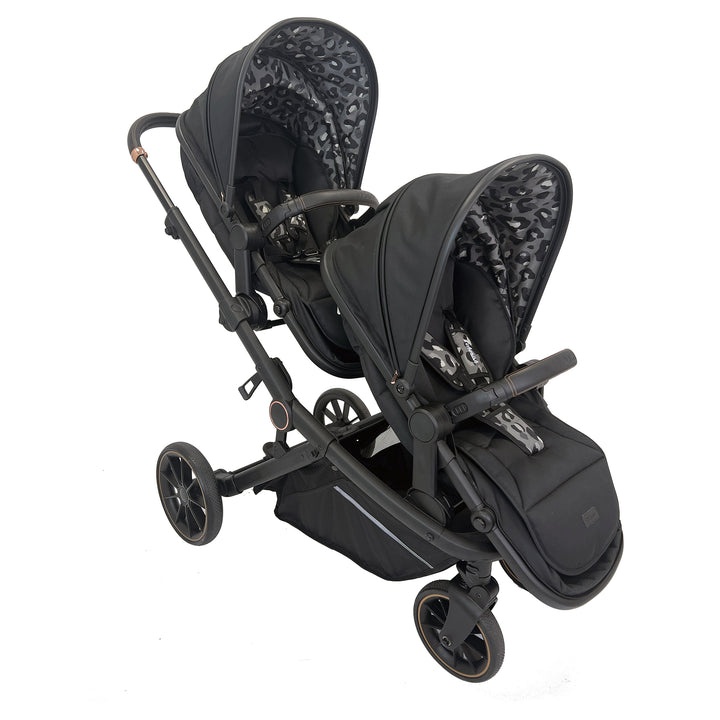 My Babiie Tandem Stroller with Car Seat & Base - MB33