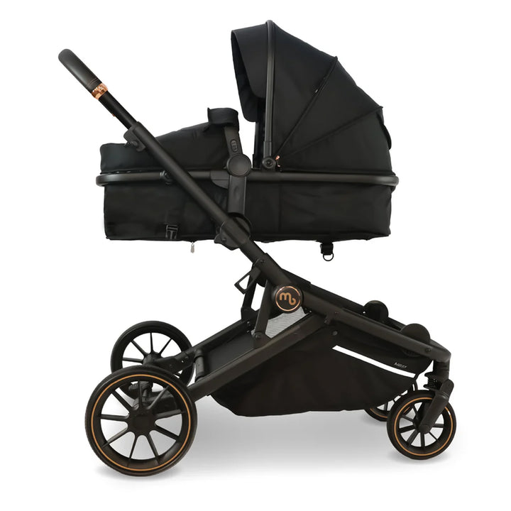 My Babiie Tandem Stroller with Two Car Seats & Bases - MB33