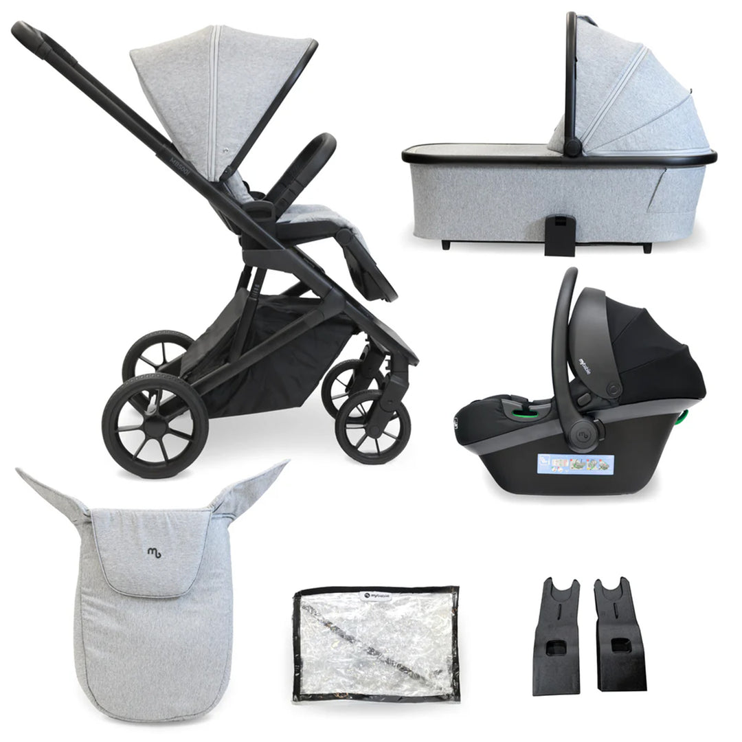 My Babiie Lightweight i-Size Travel System with Car Seat - MB500i