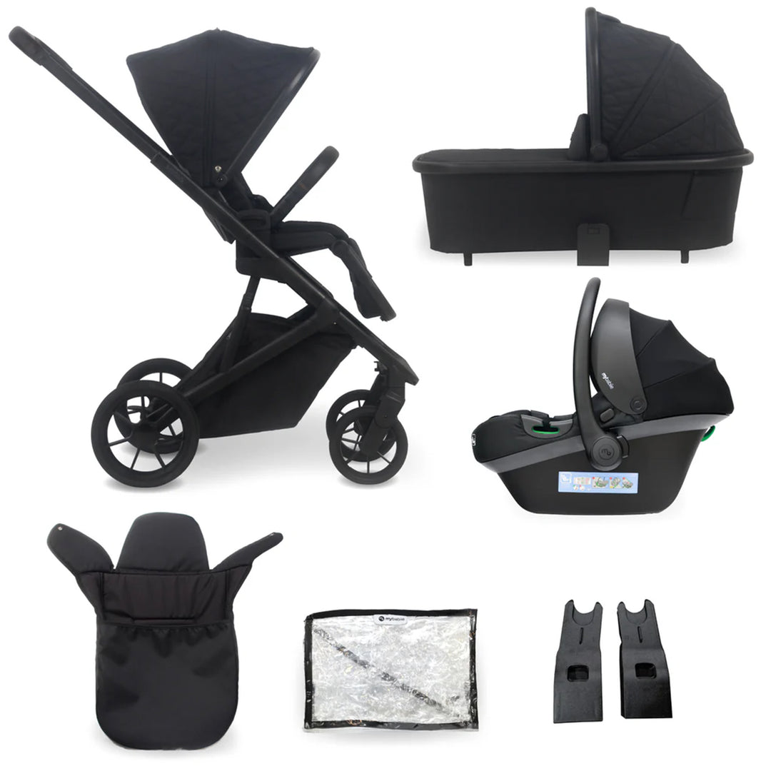 My Babiie Lightweight i-Size Travel System with Car Seat - MB500i