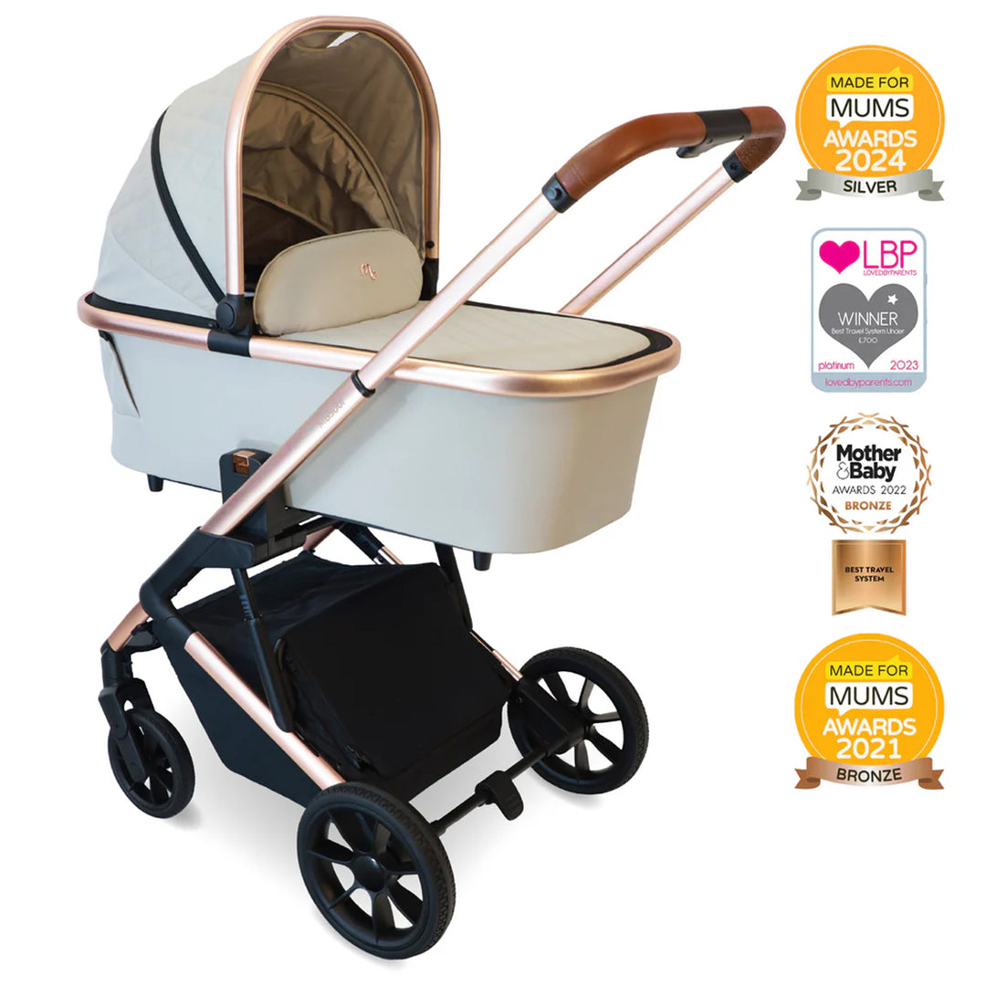 My Babiie Lightweight i-Size Travel System with Car Seat - MB500i